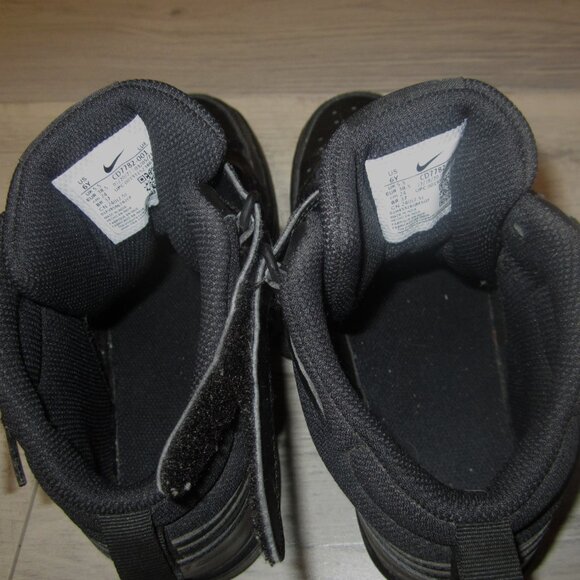 Black Nike High Top Air Force 1's - Picture 7 of 7